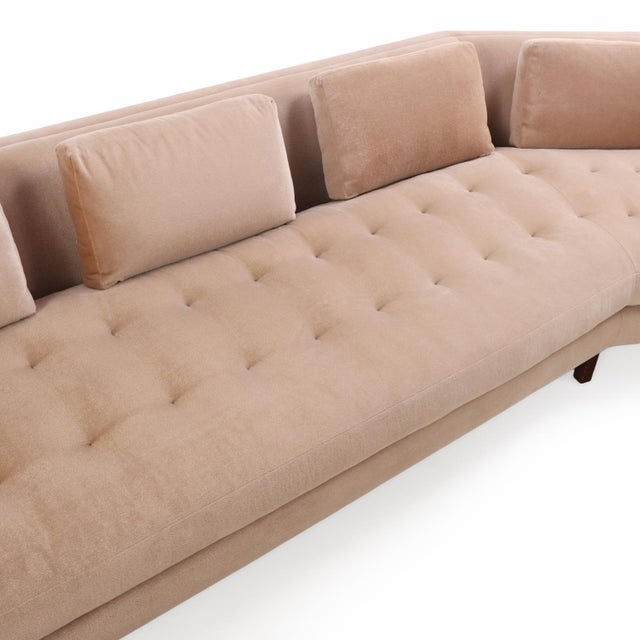 Attributed to Edward Wormley for Dunbar Angle Sofa, C. 1960s For Sale In Philadelphia - Image 6 of 6