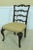Brown Set of 8 Georgian Mahogany Ribbon Back Dining Room Chairs For Sale - Image 8 of 13