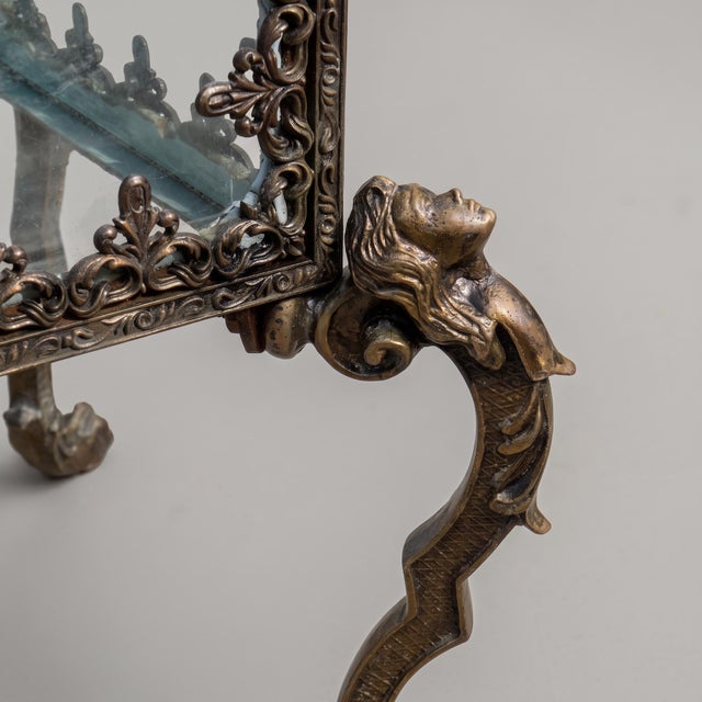 Late 19th Century Patinated and Gilded Bronze Parlor Aquarium For Sale - Image 6 of 13