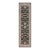 Boho Chic Ziegler Gray/Ivory Wool Runner Rug- 2'8'' X 8'1'' For Sale