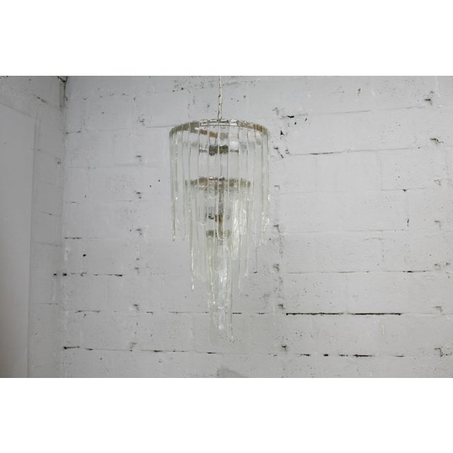 Large Murano Chandelier by Carlo Nason for Mazzega, Italy, 1970s For Sale - Image 14 of 18