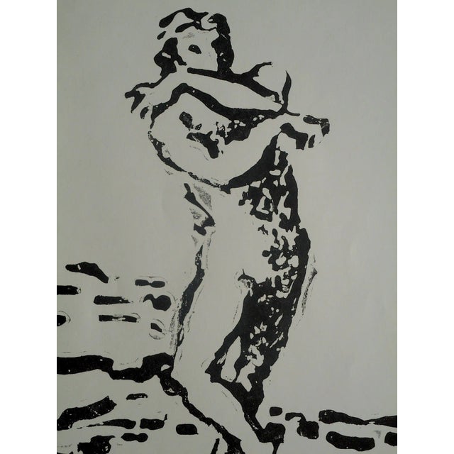 1970s Ltd. Ed. Folio Size Abstract Etching For Sale - Image 4 of 5