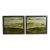 Leftbank Art Framed Pair Pastoral Sheep Landscape Prints – Set of 2 French Country Farmhouse Wall Art For Sale