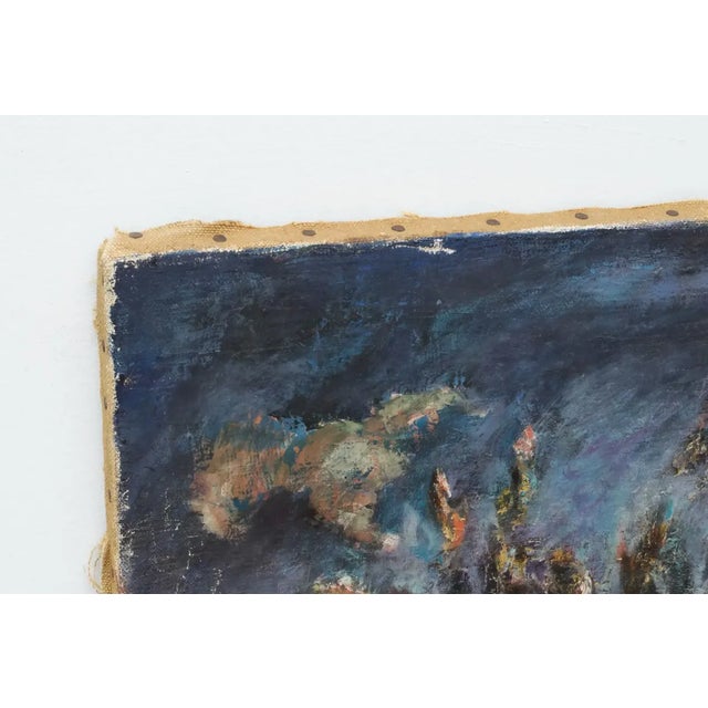 Intense Mid Century Modern Oil Painting For Sale - Image 9 of 12