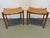 Vintage Danish Teak Stools by Niels Otto Möller, 1960s, Set of 2 For Sale - Image 10 of 10