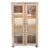 Blossom Mother of Pearl Inlay Glass Cabinet For Sale