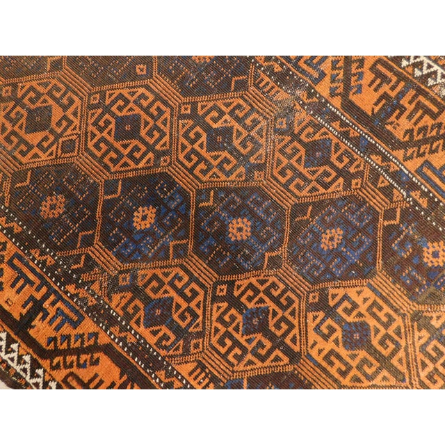 Antique Persian Baluchi Tribal Rug. 3'1"x 5'5" For Sale In Los Angeles - Image 6 of 15