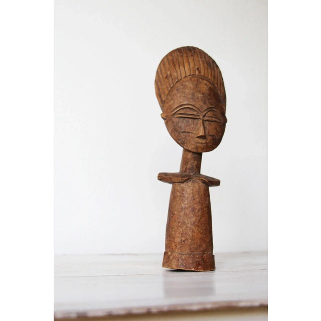 Vintage Akua'ba Fertility Figure, Ashanti For Sale - Image 6 of 9