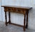 20th Century Spanish Tuscan Console Table With Two Drawers and Turned Legs For Sale - Image 4 of 13