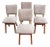 Dining Chairs, Denmark, 1960s, Set of 4 For Sale