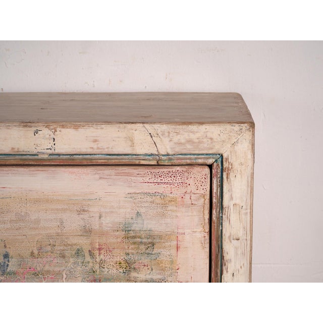 Antique White Wooden Sideboard, 1870s For Sale - Image 6 of 13