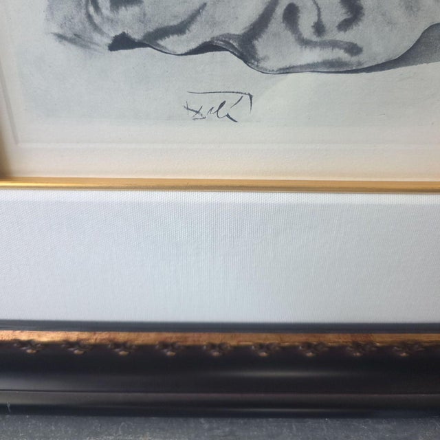 Salvador Dalí 1960 Salvador Dali Divine Comedy Litograph "Empyrean Heaven" Coa For Sale - Image 4 of 4