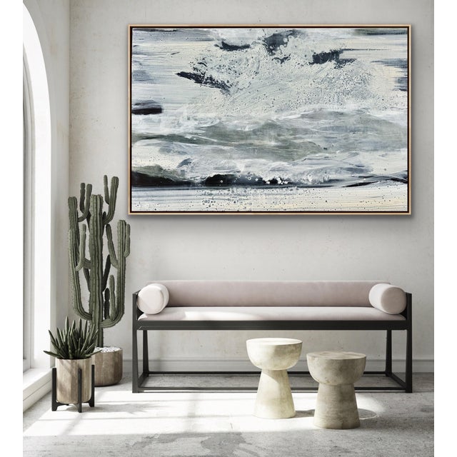 48”x72” Large Scale Abstract Titled Now Voyager For Sale - Image 4 of 11