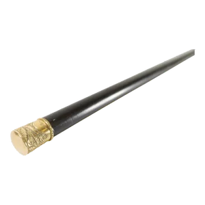 Early 20th Century Edwardian or Victorian Fancy Gold Filled Dress Cane Walking Stick