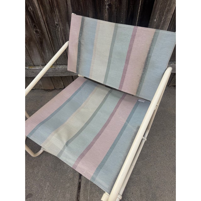 Brown Jordan Vintage Brown Jordan "Nomad" Chairs and Ottoman - Set of Four For Sale - Image 4 of 6