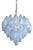 Blue Poliedri Glass Lamp from Venini, 1960s For Sale