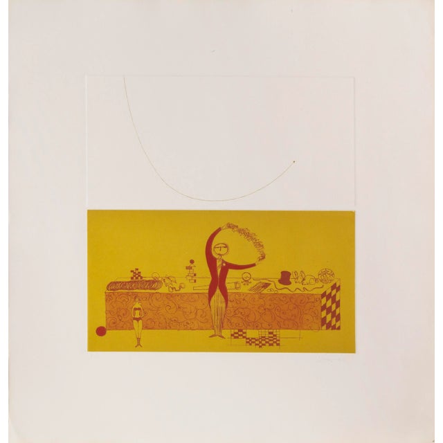 Acrobat, Claus Hoie Etching, Signed and Numbered in Pencil For Sale In New York - Image 6 of 6