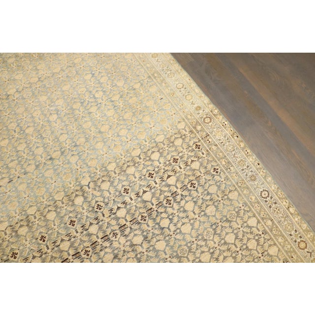 Early 20th Century Antique Persian Malayer rug no. j5334 For Sale - Image 5 of 7