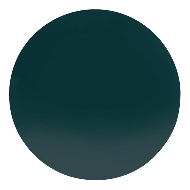 Not Yet Made - Made To Order Arteriors Home Uma Accent Table, Lacquer Peacock Blue For Sale - Image 5 of 13
