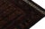 Rug & Kilim’s Baluch Tribal Rug With Burgundy and Brown Geometric Patterns For Sale In New York - Image 6 of 7
