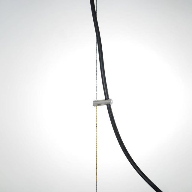 Space Age Chromed Pendant Light, 1970s For Sale - Image 9 of 13