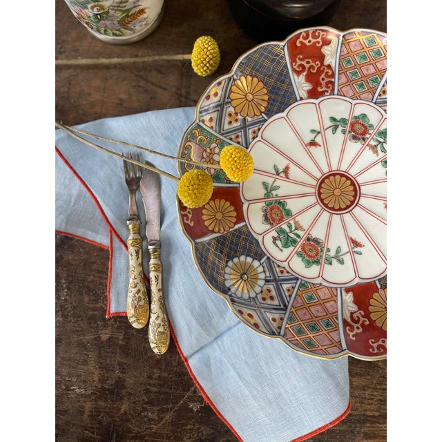 Imari Porcelain Late 20th Century Imari Plates - Set of 8 For Sale - Image 4 of 12