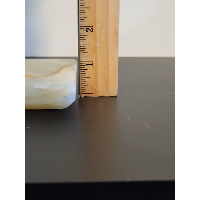 Stone Petite Onyx Dish For Sale - Image 7 of 11