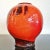 Orange Elly & Wilhelm Kuch Studio Pottery Orb Vase For Sale - Image 4 of 12