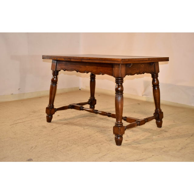 French Oak Draw-Leaf Table, Circa 1900 For Sale In Greensboro - Image 6 of 9