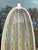 Vintage Mid-Century Modern Poole Pottery England Oval Serving Dish - Abstract Leaf Pattern, Yellow and Gray For Sale - Image 9 of 10