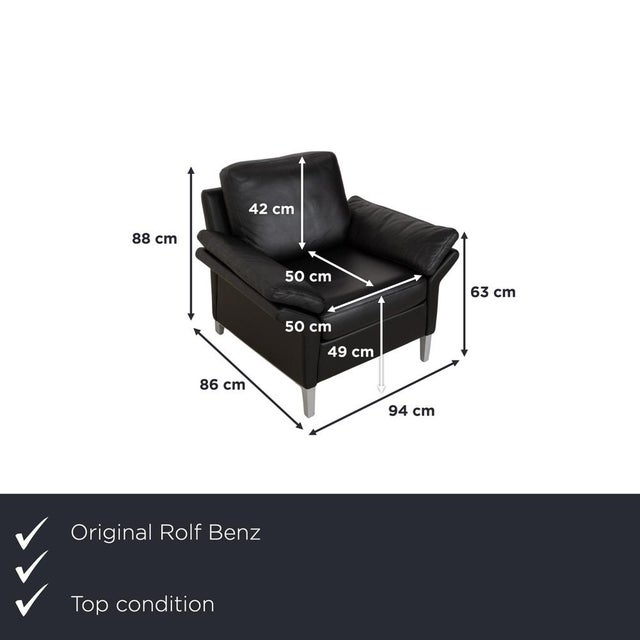 The Rolf Benz 3300 armchair represents a perfect combination of modern, clean design and exceptional seating comfort. The...