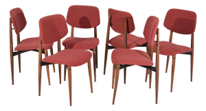 Chairs, Italy, 1960s, Set of 6