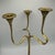 Large Three-Light Candlestick in Brass by Kurt Jesch for Fratelli Tonini, Italy, 1960s For Sale - Image 11 of 16