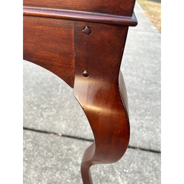 1960s Mahogany Tea Table For Sale - Image 4 of 5