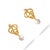Early 21st Century Golden Medusa Pearl Statement Earrings, A Pair For Sale - Image 5 of 7