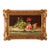 Oil on Board Floral Still Life Painting of Roses & Grapes by J. Bernard C1920 For Sale
