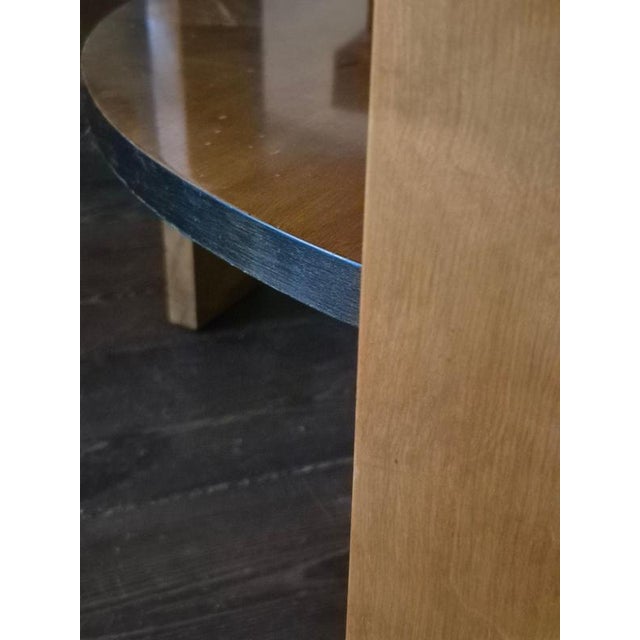 Finnish Modern Art Deco Octagonal 2-Tier Coffee Table, 1930s For Sale - Image 6 of 11