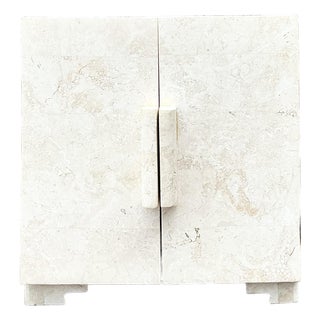 Vintage Tessellated Stone Jewelry Box For Sale