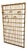Mid-Century Italian Bamboo Wall Coat Rack, 1960s For Sale
