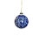 Traditional Vintage Hand Painted Blue White Ceramic Ornaments For Sale - Image 3 of 5