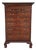 Drexel Heritage Georgian Mahogany Tall Dresser For Sale