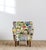 Armchair Redressed in Print from Gocken Jobs, 1940s, in Restored conditions. Designed 1920 to 1949