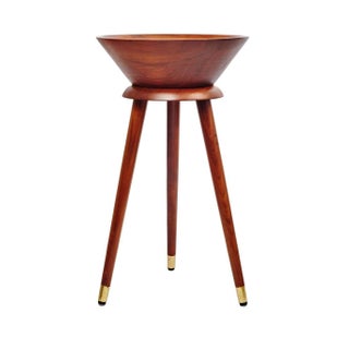 Catch-All Swivel Bowl on Stand For Sale