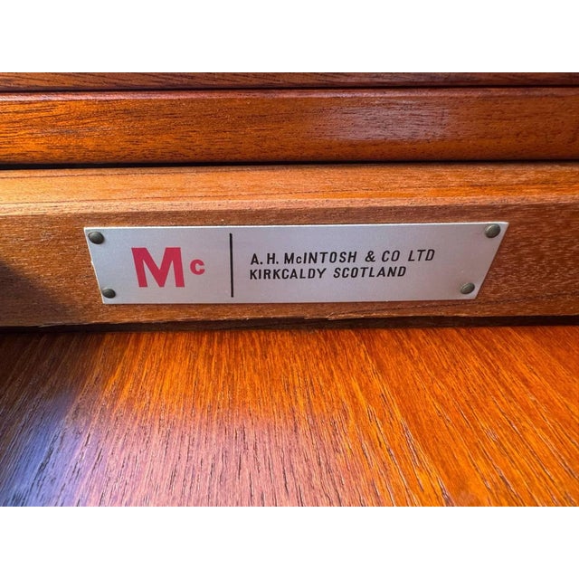 Mid Century Modern Teak Triform Nesting Table Set For Sale - Image 15 of 16