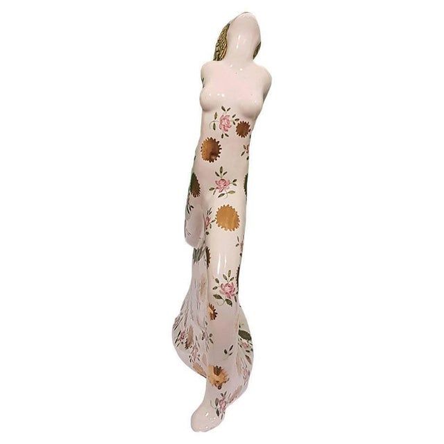 Art Nouveau Ceramic Sculpture by Anselmo Bucci, Italy, 1935 For Sale - Image 6 of 6
