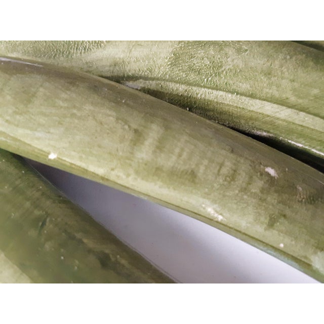 Italy Peas on a Plate Trompe l'Oeil Este Ceramiche Majolica For Sale - Image 9 of 10