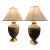 Pair of Urn Lamps For Sale