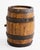 Brown Italian Oak and Iron-Bound Coopered Barrel, 19th Century For Sale - Image 8 of 17