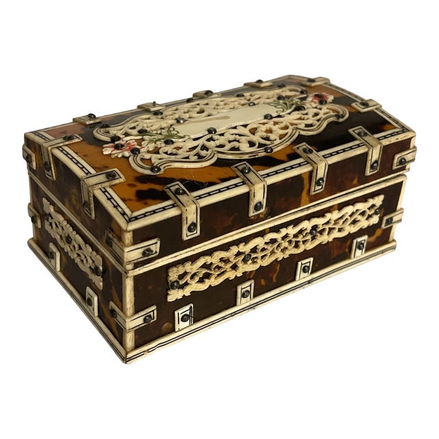 Antique Vizagapatam Box For Sale