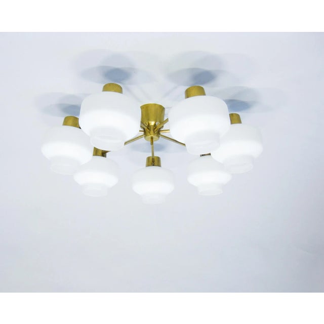 ASEA Mid-Century Ceiling Lamp from Asea For Sale - Image 4 of 4